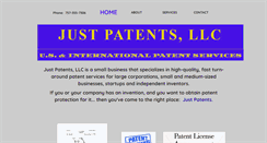 Desktop Screenshot of justpatents.com